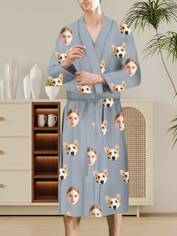 Personalized Bathrobe for Men