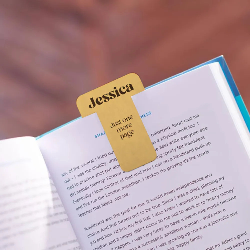 Personalized Bookmark are stylish