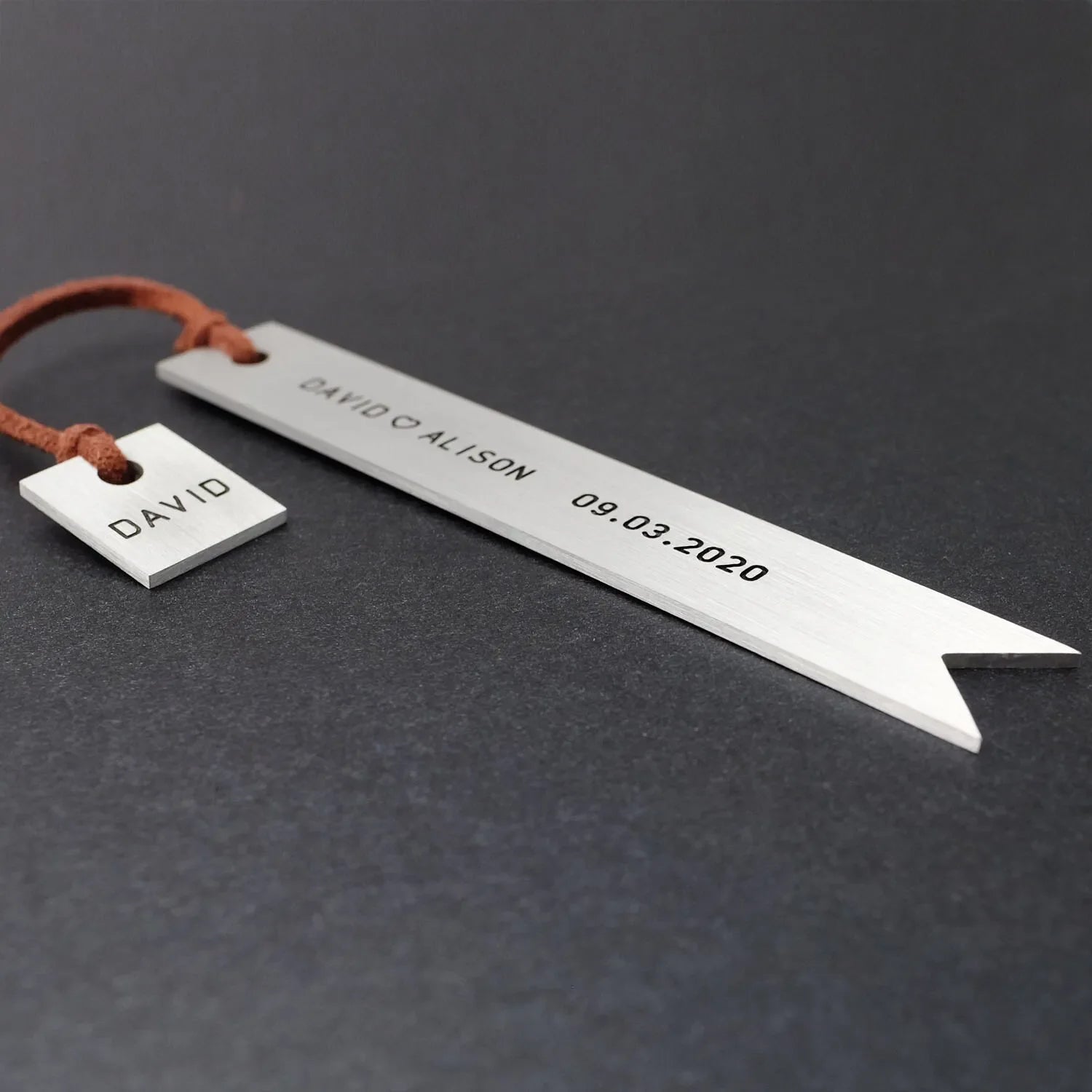 Personalized Bookmark Metal