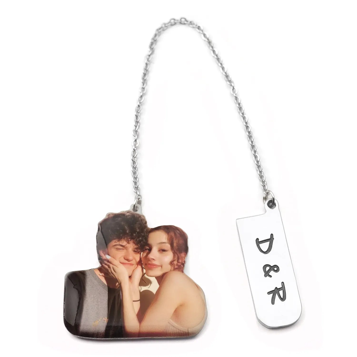 Personalized bookmark with photos