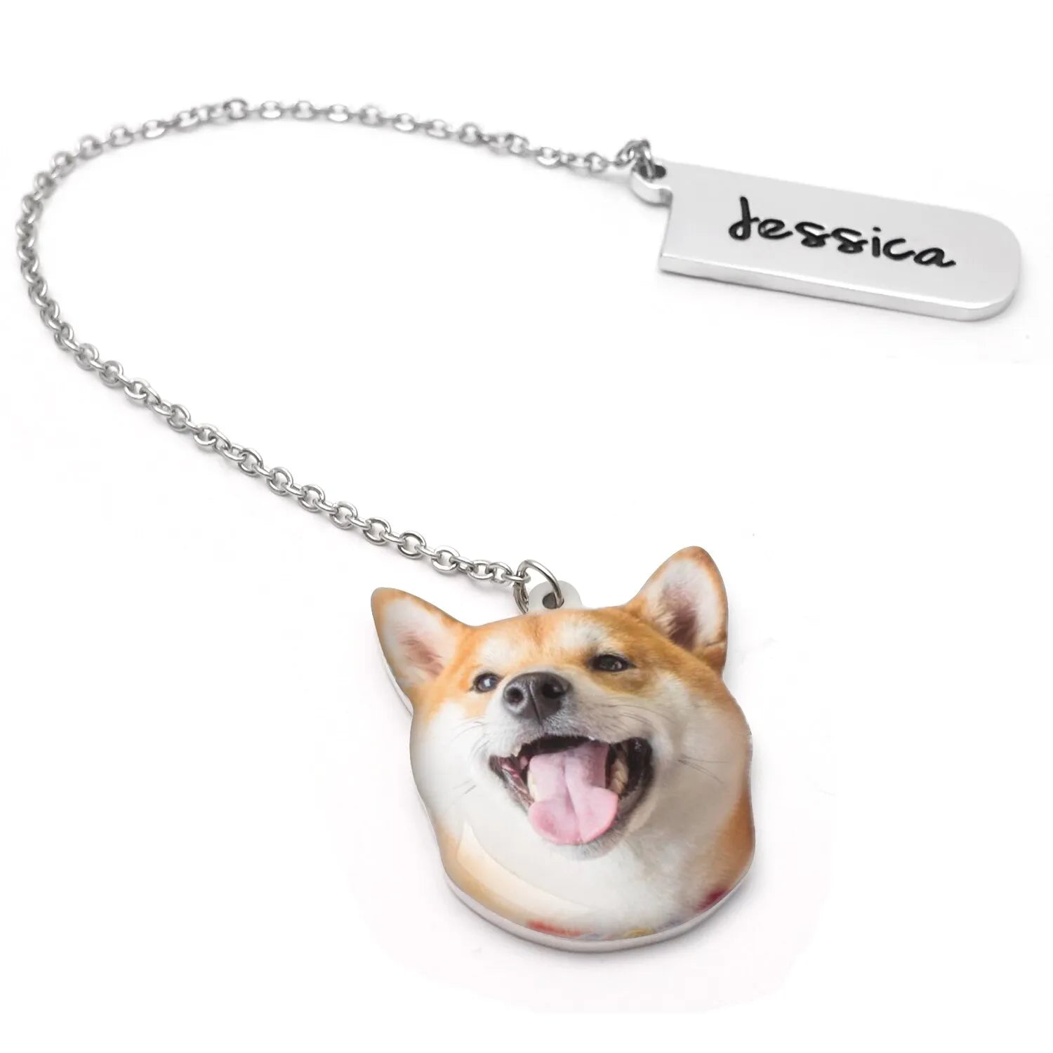 Personalized bookmark with photos