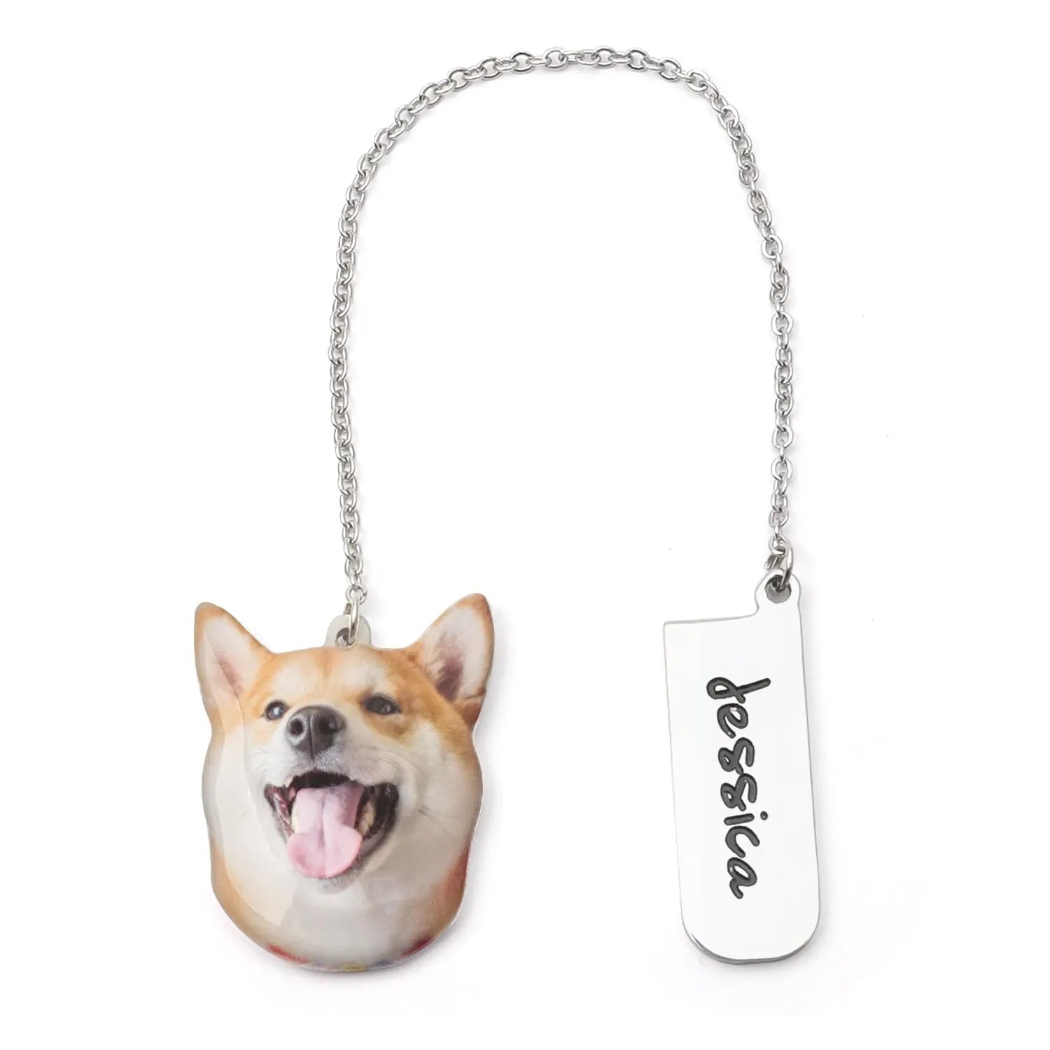 Personalized bookmark with photos