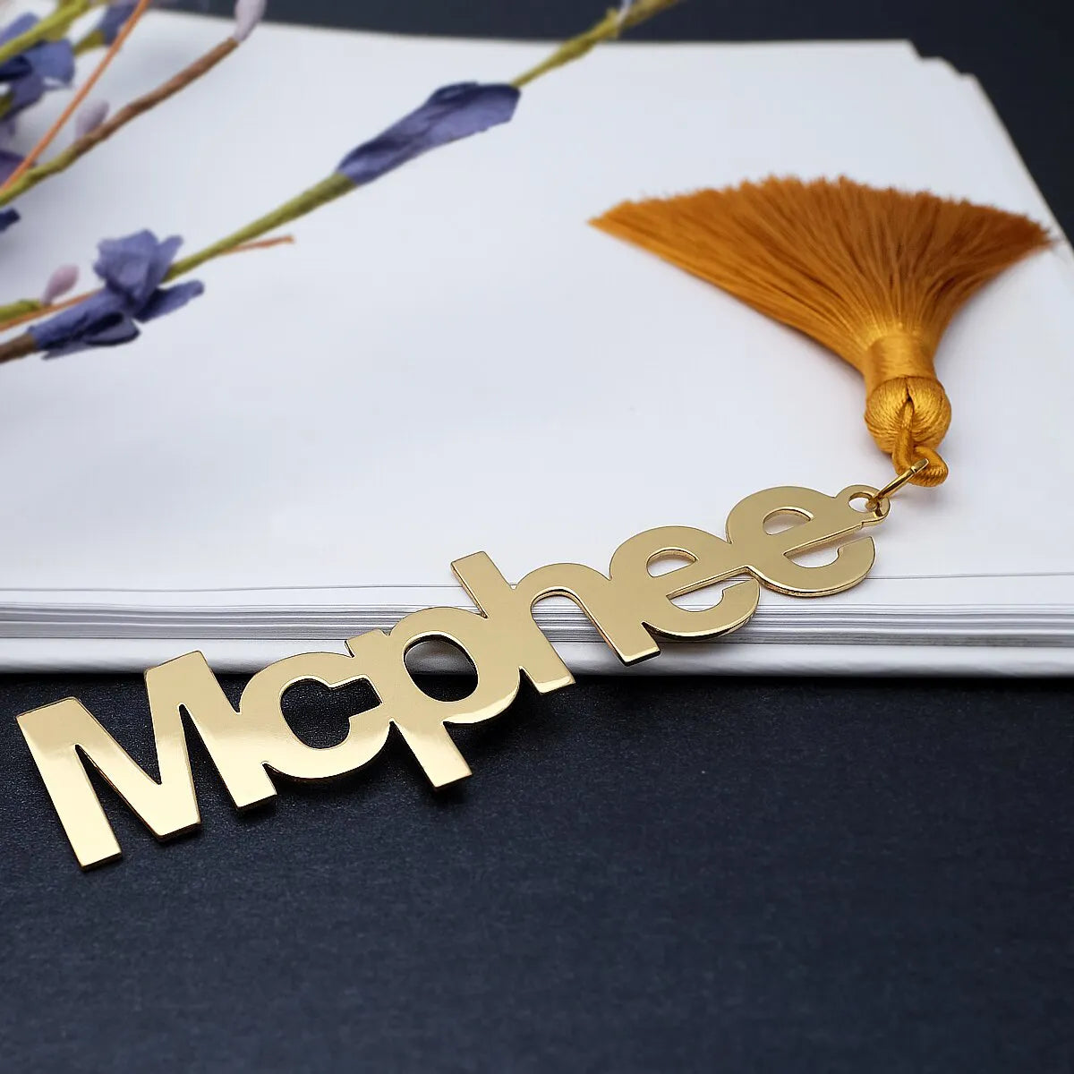 Personalized Bookmarks Metal