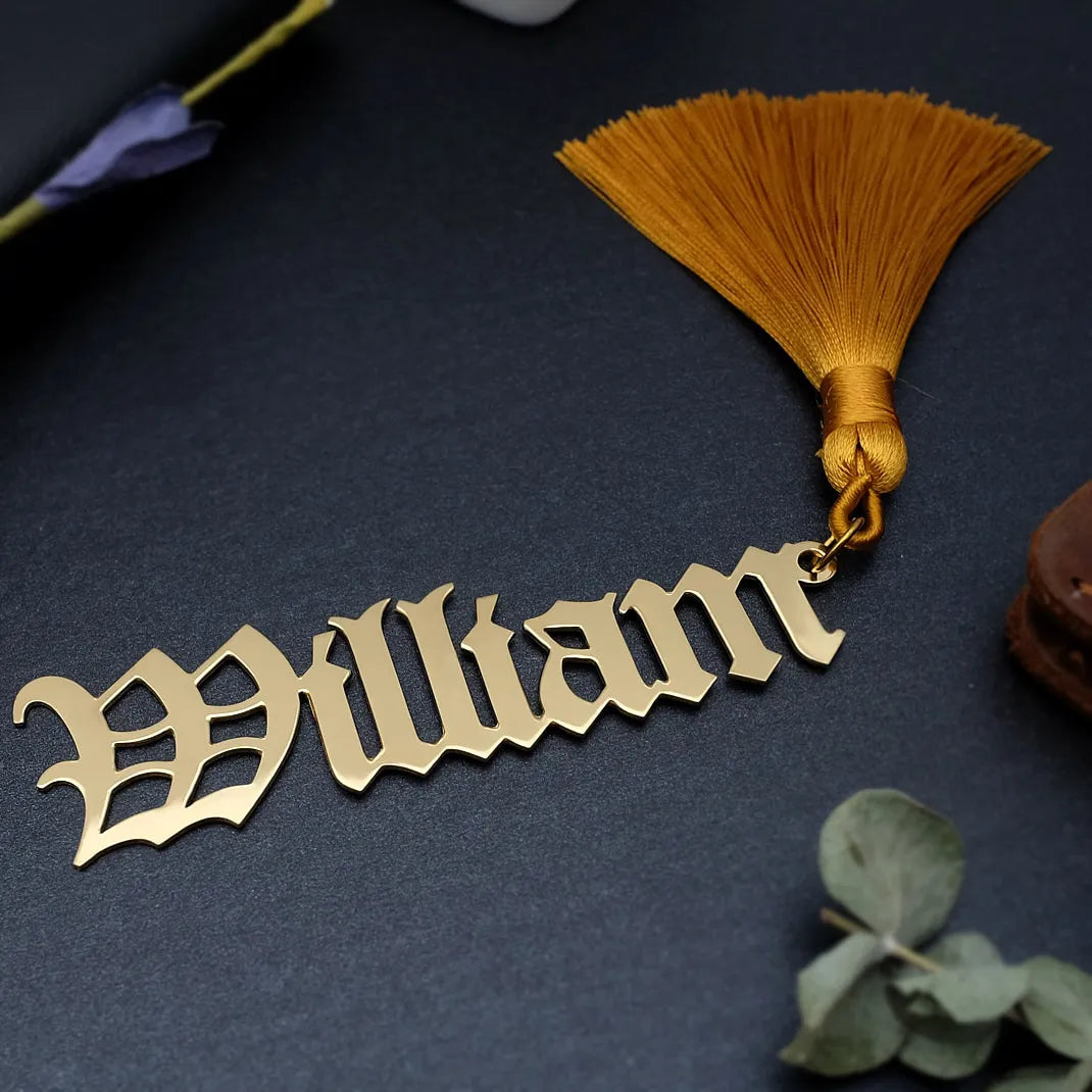 Personalized Bookmarks Metal