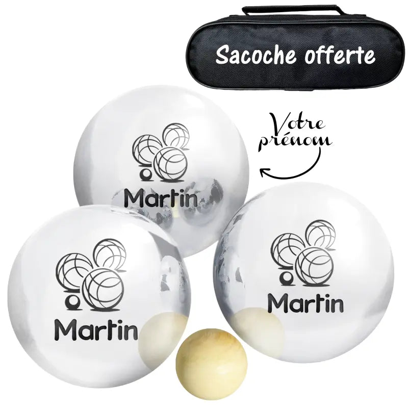 Personalized Boules Balls Engraved