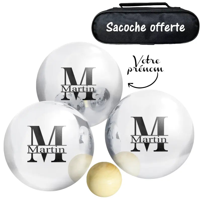 Personalized Boules Balls logo