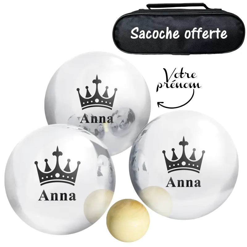 Personalized Boules Balls logo