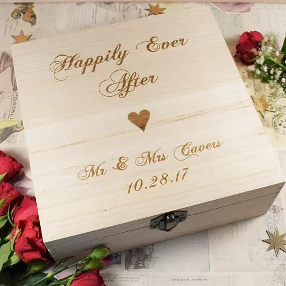 Personalized Box Wedding