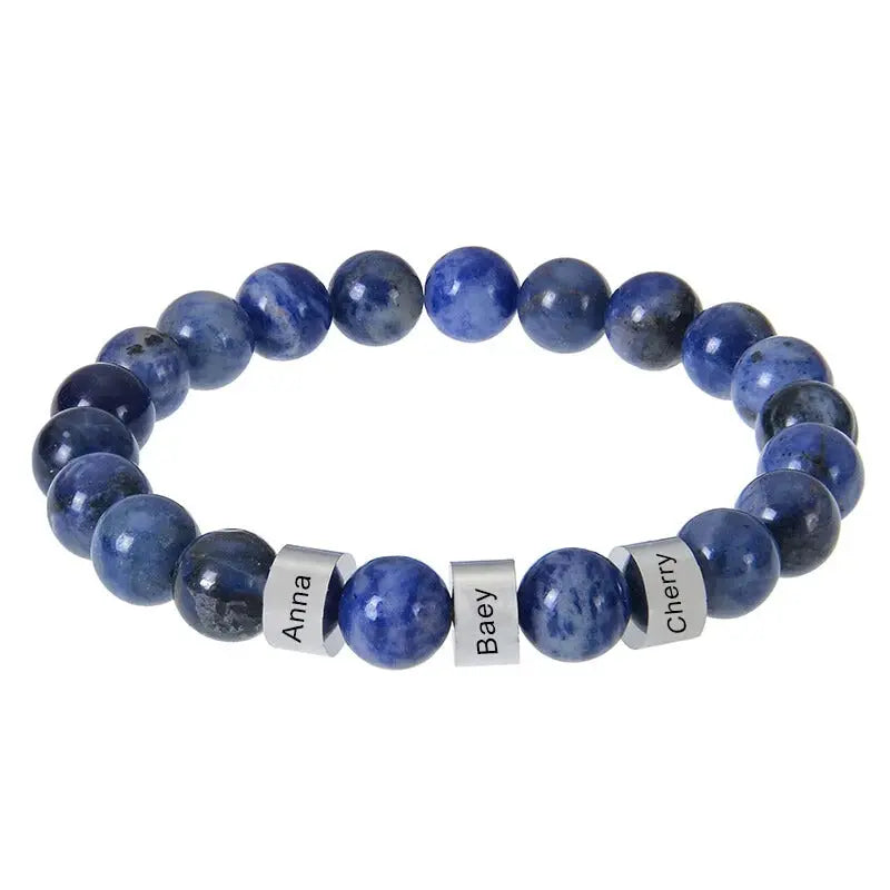 Personalized Bracelet for Men Last Name