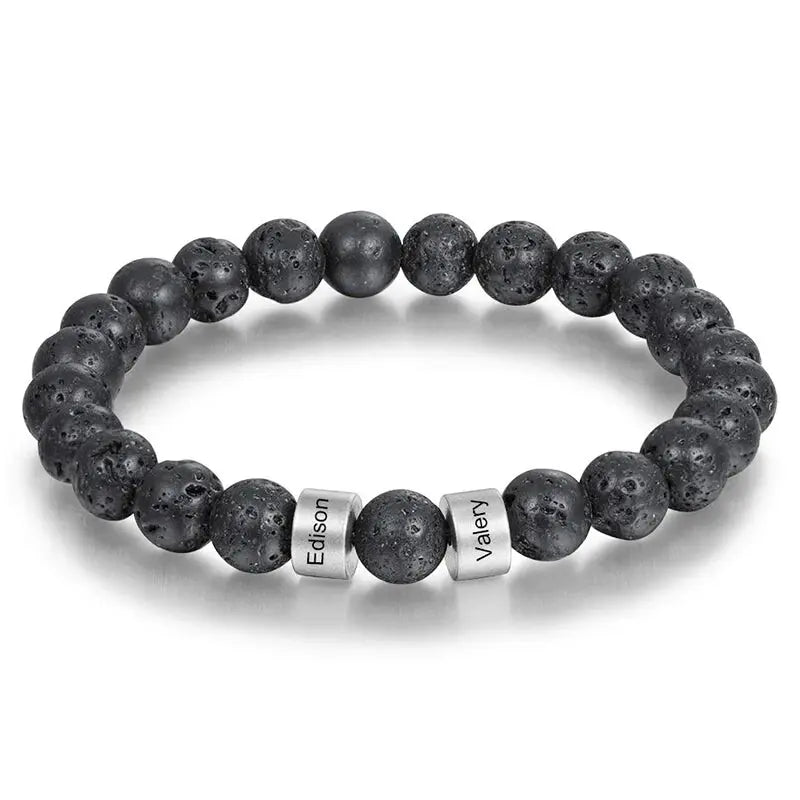 Personalized Bracelet for Men Last Name