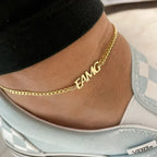 Personalized Bracelet for Women - Ankle