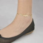 Personalized Bracelet for Women - Ankle