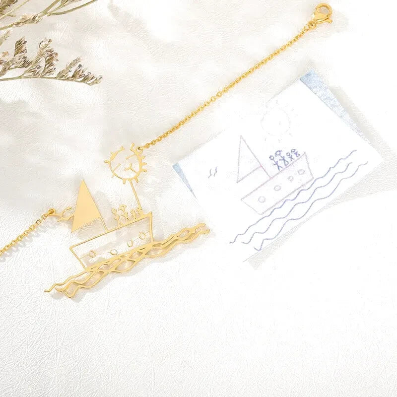 Personalized Bracelet For Women Drawing