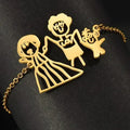 Personalized Bracelet for Women with Children's Drawing