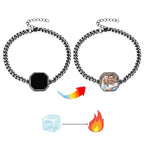 Personalized Bracelet for Women with Hidden Photo