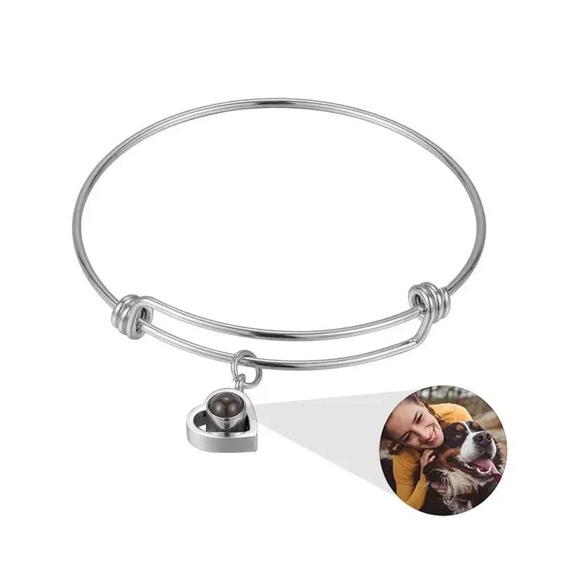 Personalized Bracelet for Women with Magic Photo