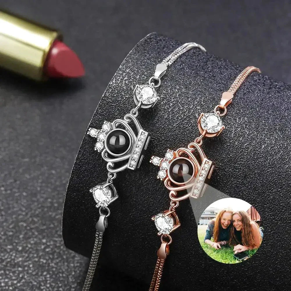 Personalized Bracelet for Women with Photo