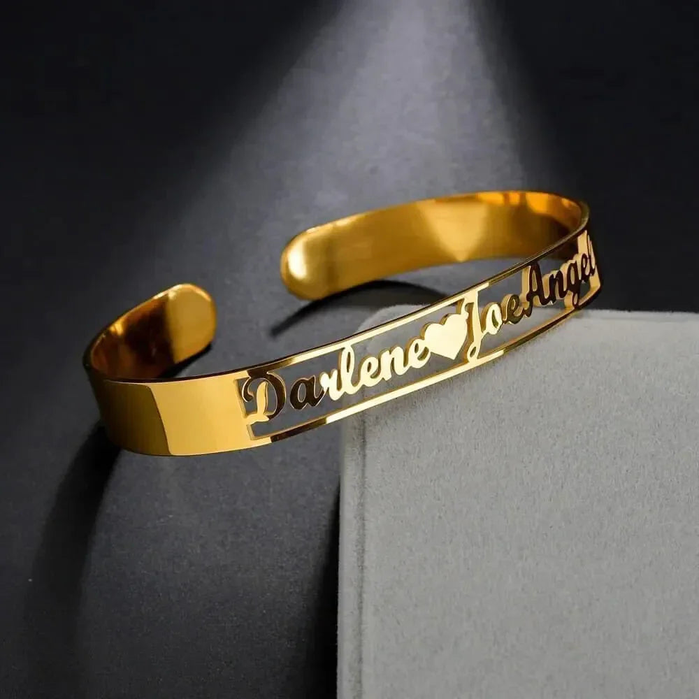 Personalized Bracelet with Name Duo