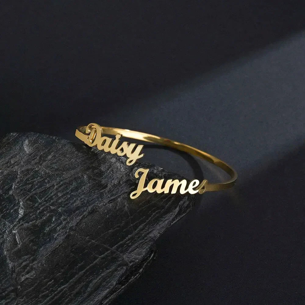 Personalized Bracelet with Name Duo