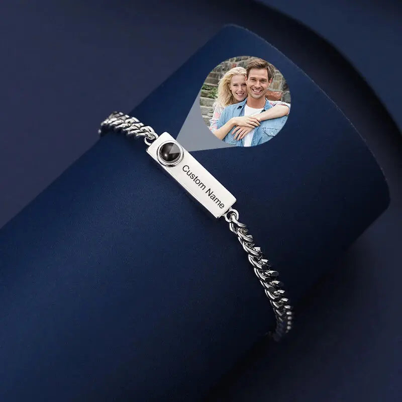 Personalized Bracelet with Name for Guys