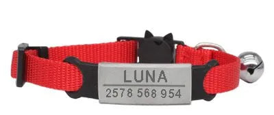 Personalized Cat Collar Elegant