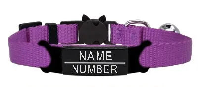 Personalized Cat Collar Elegant