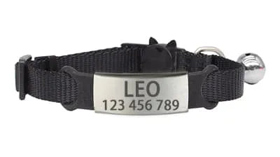 Personalized Cat Collar Elegant