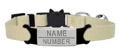 Personalized Cat Collar Elegant