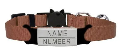 Personalized Cat Collar Elegant