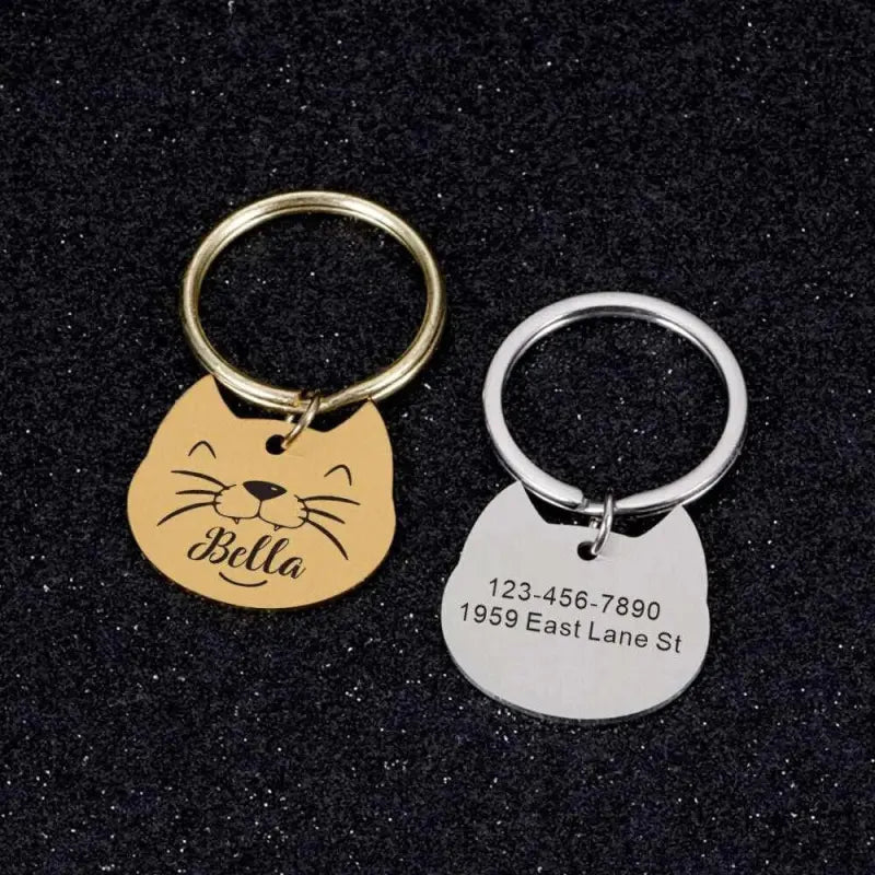 Personalized Cat Collar Engraved