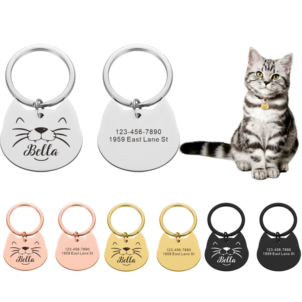 Personalized Cat Collar Engraved