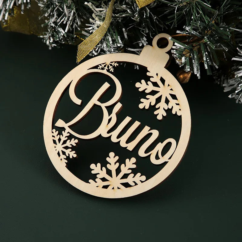 Personalized Christmas Ornament Named