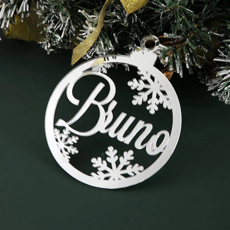 Personalized Christmas Ornament Named