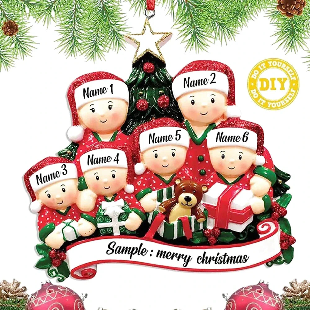 Personalized Christmas Ornament Named Ball