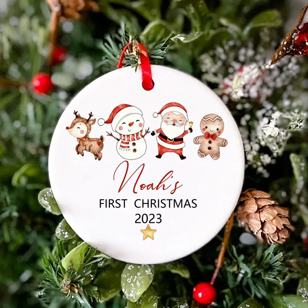 Personalized Christmas Ornament Names