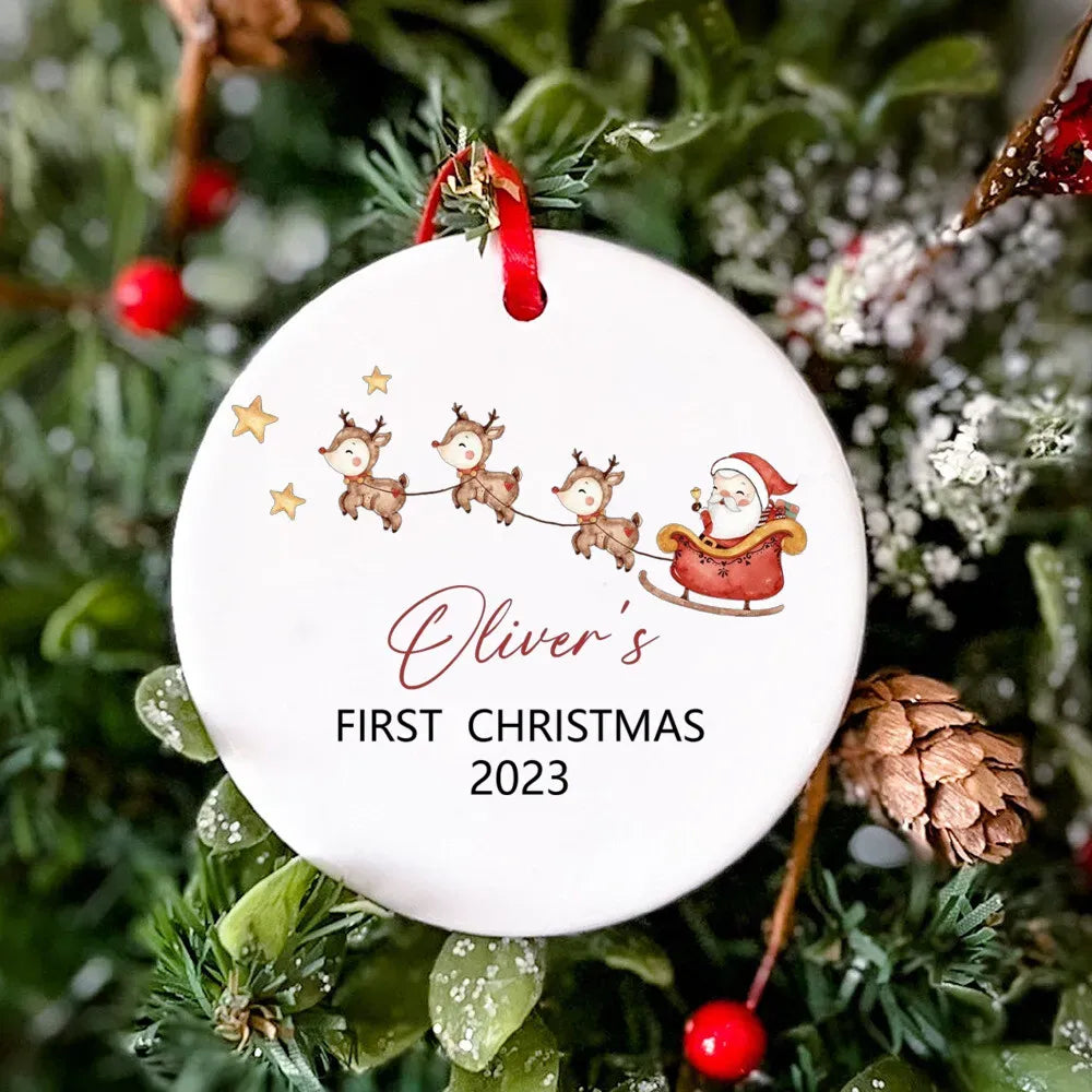 Personalized Christmas Ornament Names