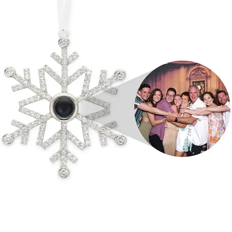 Personalized Christmas Ornament Photograph