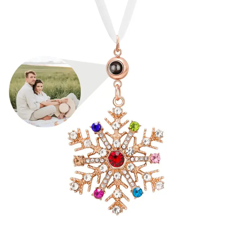 Personalized Christmas Ornament Projection