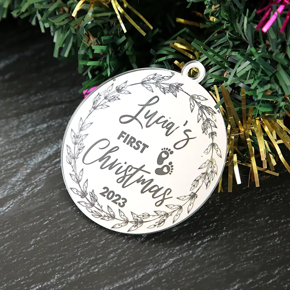 Personalized Christmas Ornament, stylish