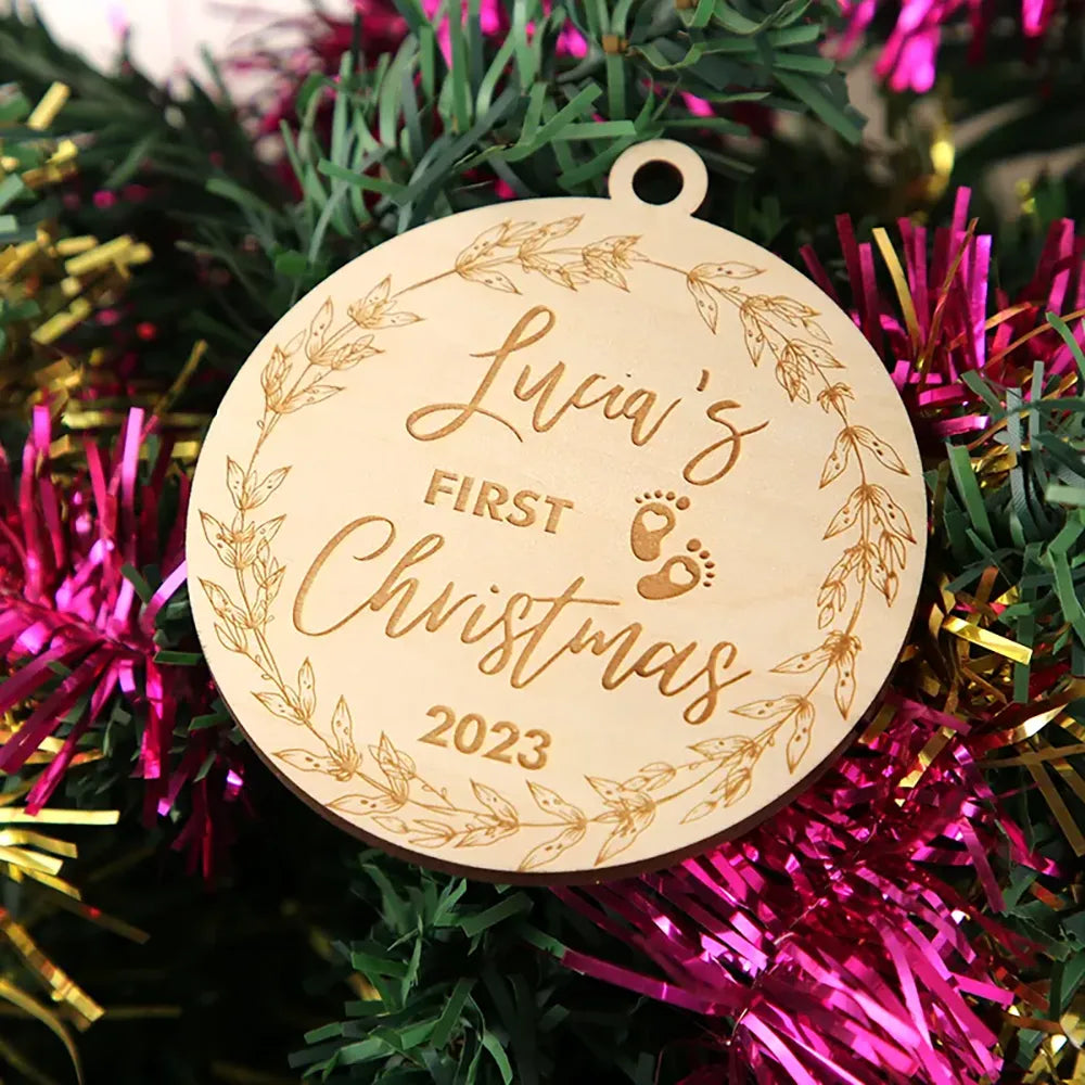 Personalized Christmas Ornament, stylish