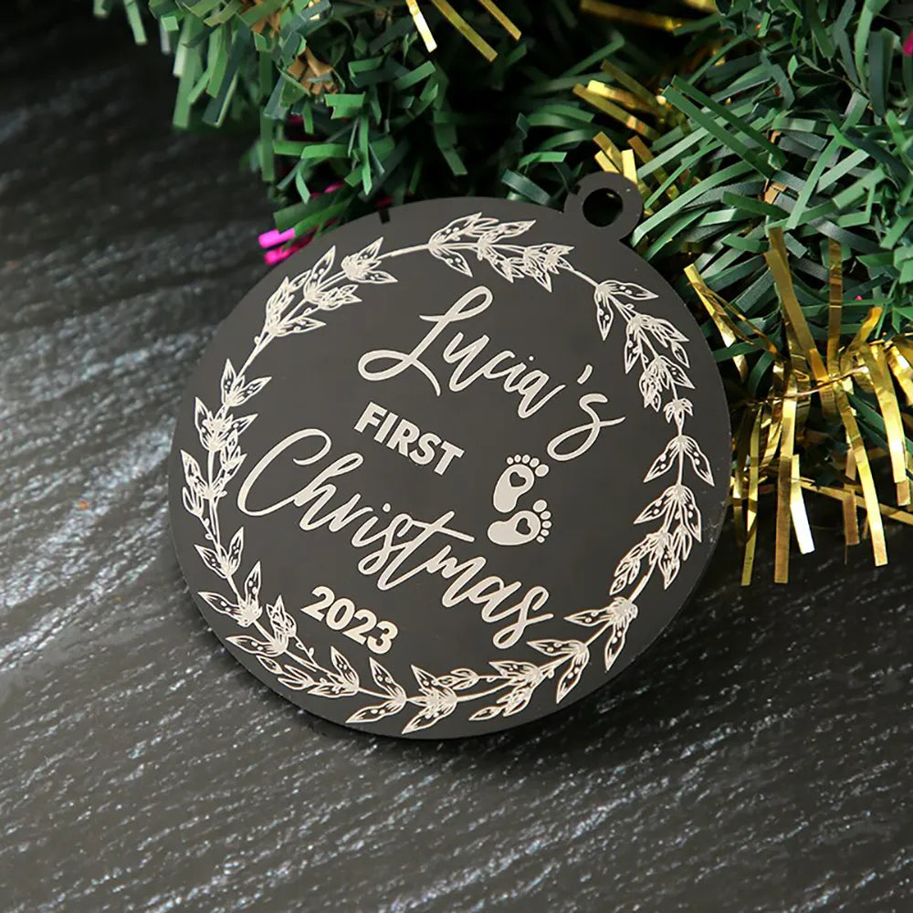 Personalized Christmas Ornament, stylish