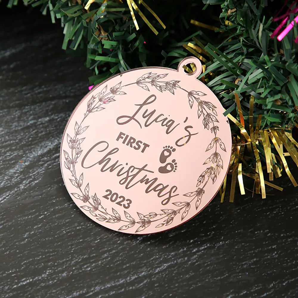 Personalized Christmas Ornament, stylish