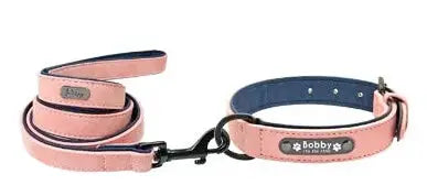 Personalized Dog Collar and Leash