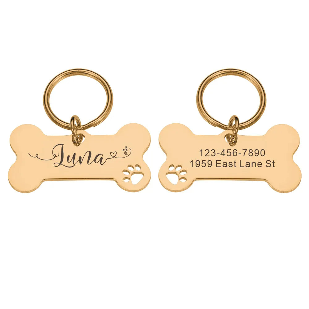 Personalized Dog Collar Tag