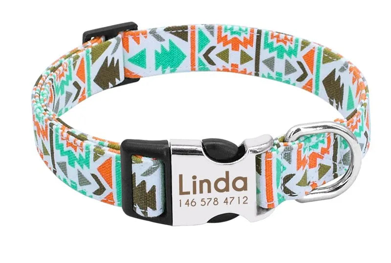 Personalized Dog Collar with Name