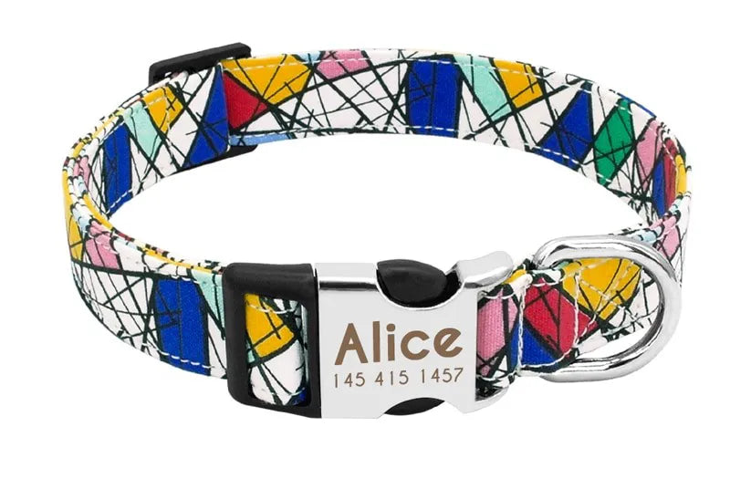 Personalized Dog Collar with Name