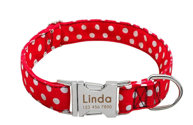 Personalized Dog Collar with Name