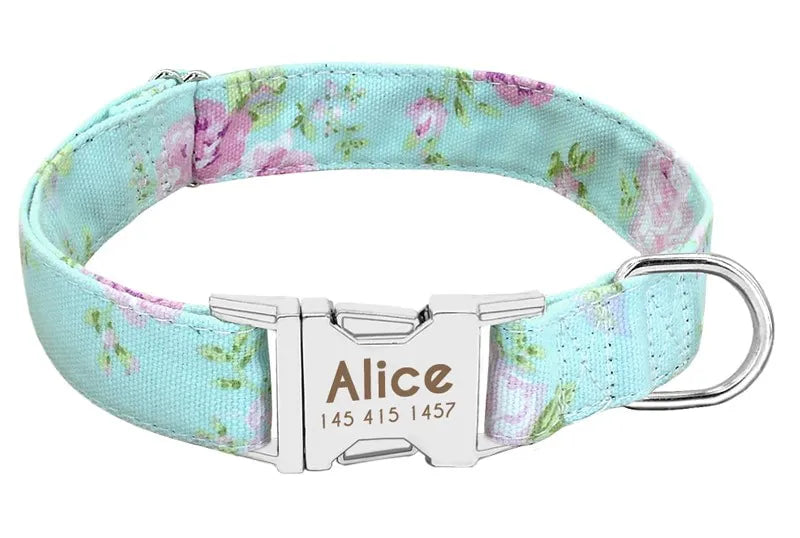 Personalized Dog Collar with Name