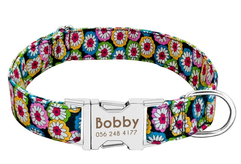 Personalized Dog Collar with Name