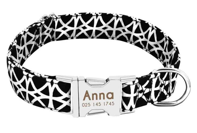 Personalized Dog Collar with Name
